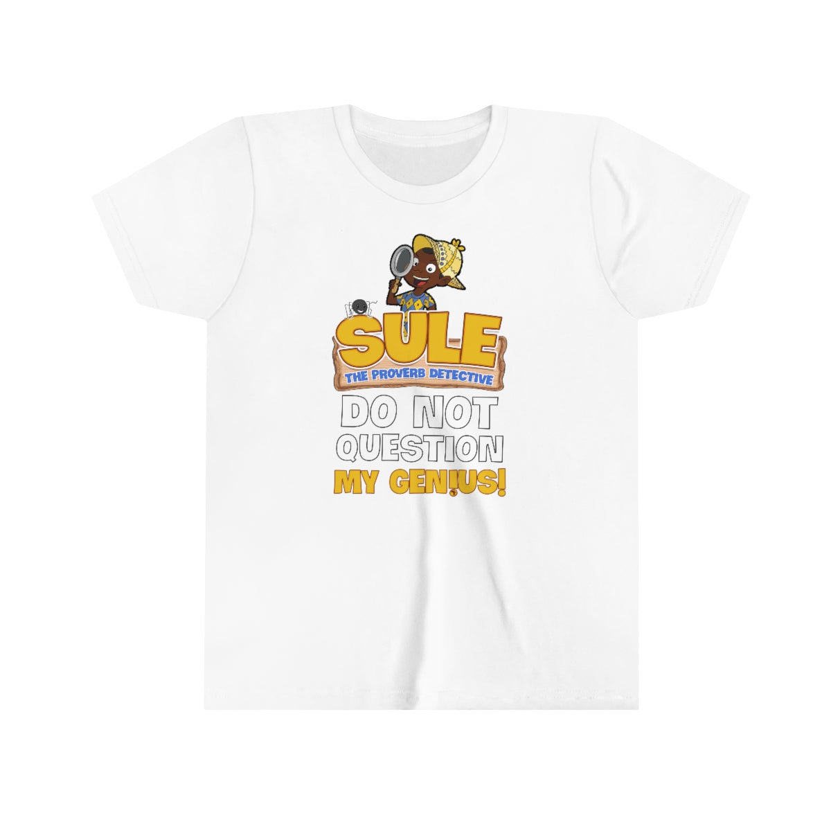 Sule the Proverb Detective Youth Short Sleeve Tee