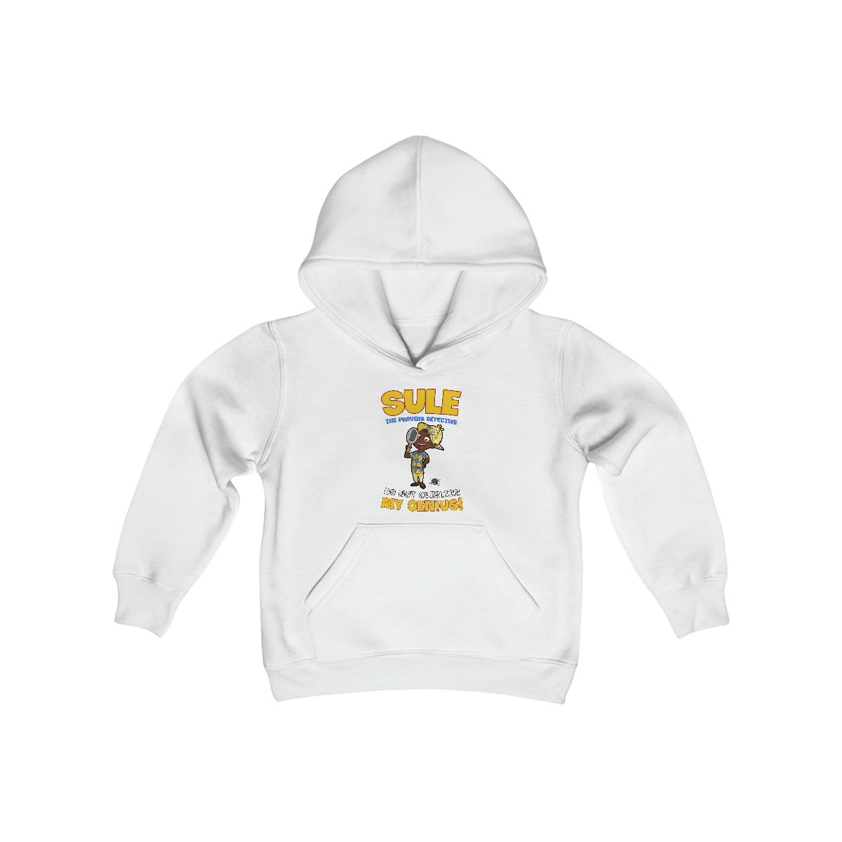 Sule the Proverb Detective Youth Heavy Blend Hooded Sweatshirt