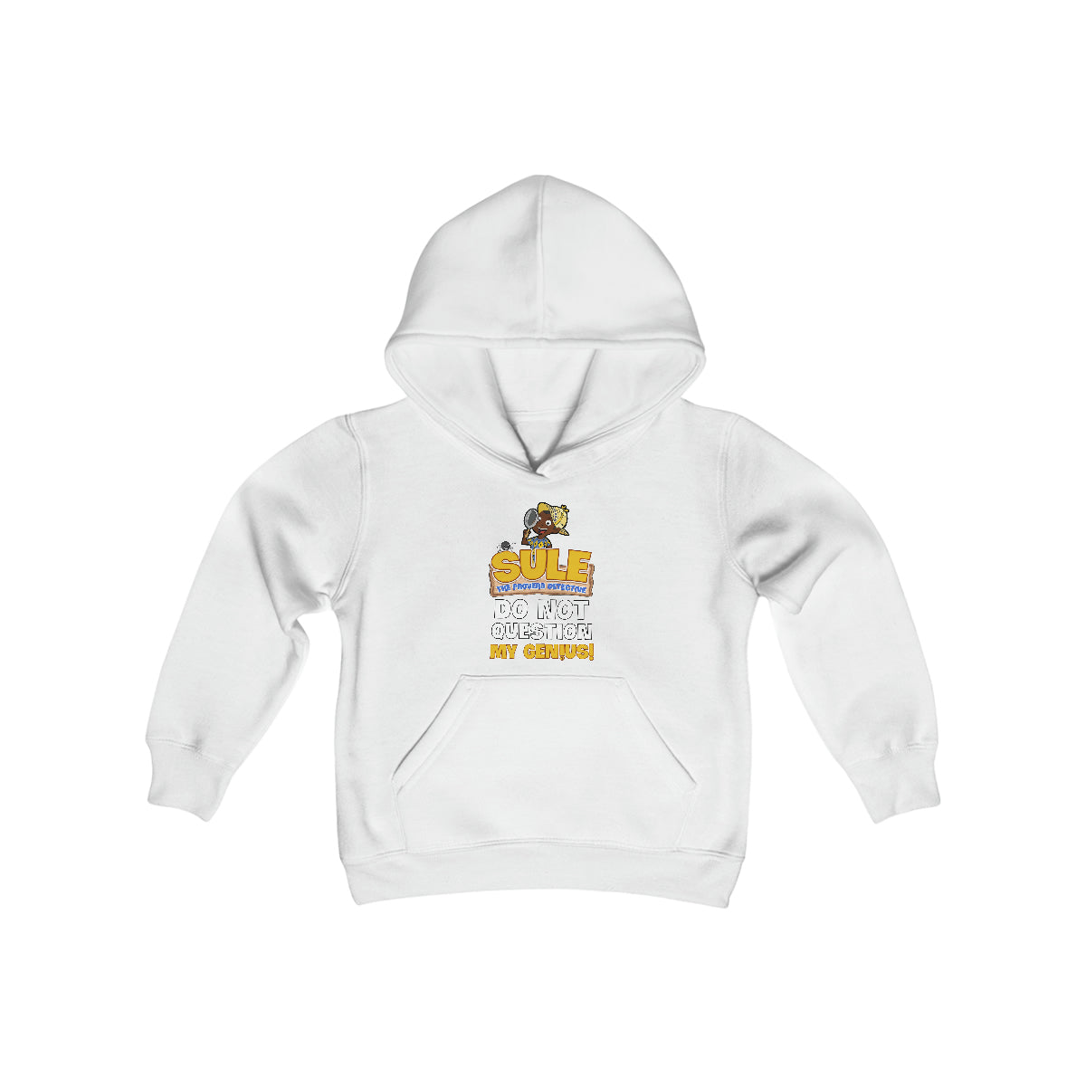 Sule the Proverb Detective Youth Heavy Blend Hooded Sweatshirt